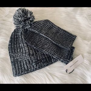 NWT Rebecca Minkoff hat and arm warmers